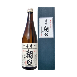 ご存知!!おかやまの銘酒 喜平酒造(きへいしゅぞう) 特別純米酒 朝日米 限定品 720mL×2本(1本化粧箱入り)