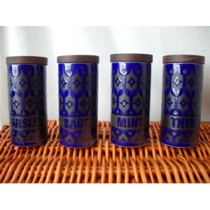 Hornsea ホーンジー Heirloom Spice Jar(Dark Blue)