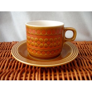 HORNSEA イギリス・ホーンジー SAFFRON Cup & Saucer