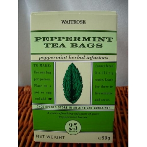 WAITROSE PEPPERMINT TEA BAGS ハーブティー