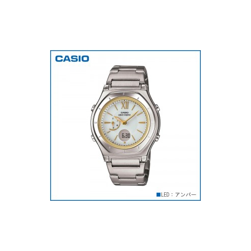 CASIO カシオ wave ceptor ソーラーコンビネーション LWA-M160D-7A2JF 腕時計/電波/女性用/婦人用