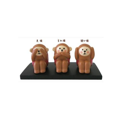 まったりマスコット 三猿