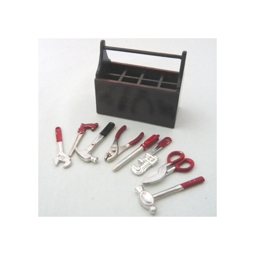 1/12ミニチュア工具セット ツールBOX付き