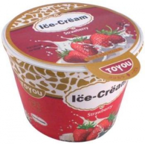 イチゴアイスクリーム ロールペーパーホルダー
