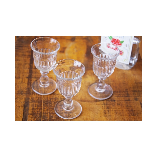 フランス食前酒用の小さなグラス3個セット - アイテム検索