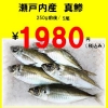 瀬戸内産 アジ5尾セット1980円～ 【送料無料】