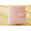 ピンクコードバン(二つ折り財布)BOX小銭入れ付き