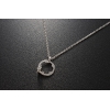 CHAINRING NECKLACE TYPE2 WITH C.Z