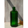 米国/アメリカ/アンティーク/ビンテージ/エメラルドグリーンのアンティークボトル/ガラス瓶