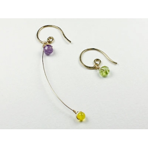 eclectic Tout Beau限定ピーコックピアス D